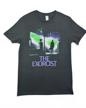The Exorcist Classic Movie Poster Graphic T-Shirt - Small